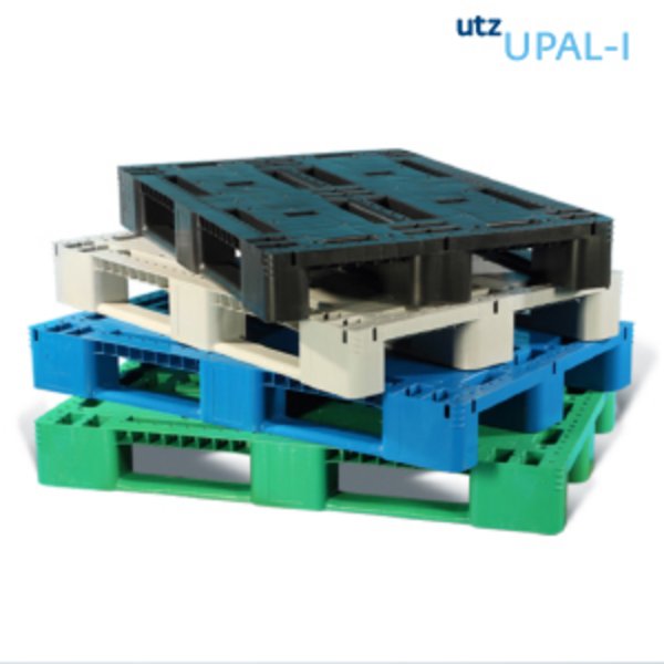 What is the utz plastic pallet in a closed circuit and what is its price?