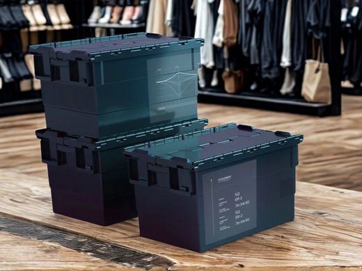 Cajas apilables para ropa