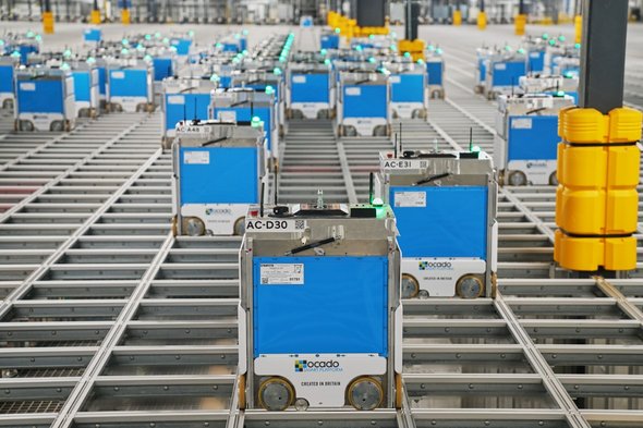 Das Occado-System bei Kroger