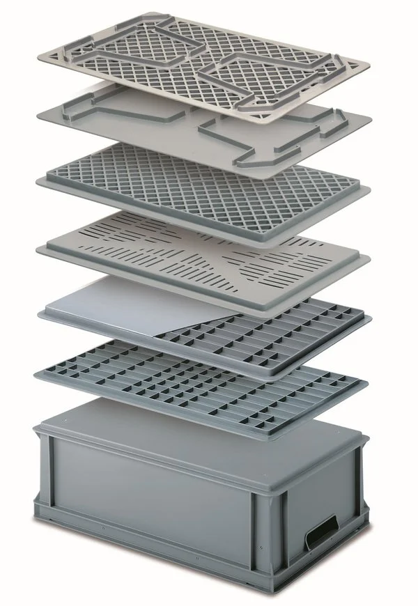 Variuos bases for stackable containers