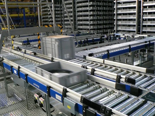 EUROTEC container at Maag Technik warehouse