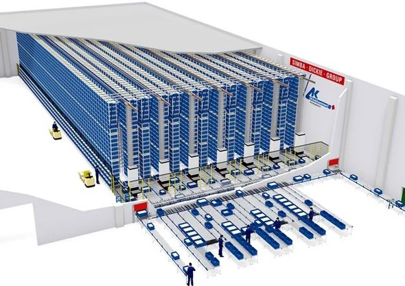Simba Dickie warehouse plan