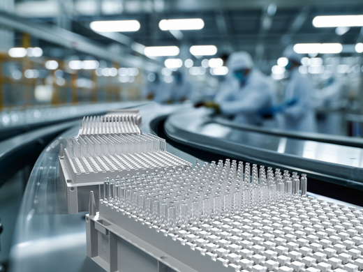 Bandeja Matrixtray fabricada por Utz para Sanofi