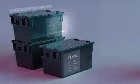 Returnable plastic packaging for retail