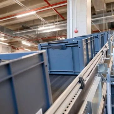 Supporting automated logistics at uvex with EUROTEC containers