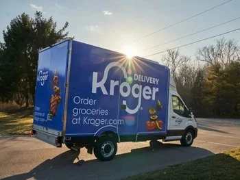 Kroger's delivery truck