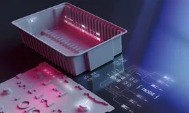 ESD electrostatic plastic containers