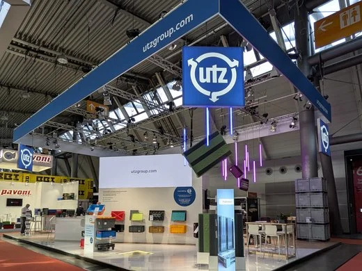Utz booth at LogiMat 2026