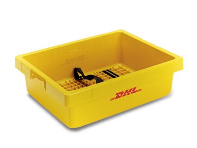 Letter container for sorting and transport